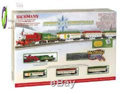 Bachmann Trains Spirit Of Christmas Ready To Run Electric Train Set N Scale