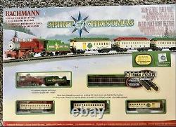 Bachmann Trains Spirit Of Christmas Ready-To-Run N Scale Train Set