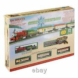 Bachmann Trains Spirit Of Christmas Ready-To-Run N Scale Train Set 24017-BT