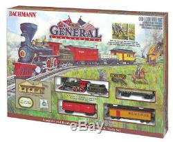 Bachmann Trains The General # 736 HO Scale, Ready-To-Run Electric Train SetMIB