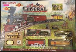 Bachmann Trains The General # 736 HO Scale, Ready-To-Run Electric Train Set -NIB