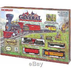 Bachmann Trains The General, HO Scale Ready-To-Run Electric Train Set