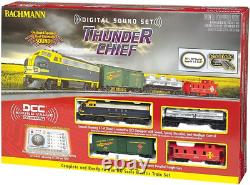 Bachmann Trains Thunder Chief DCC Sound Value Ready to Run Electric Train Set