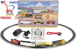 Bachmann Trains Thunder Valley Ready to Run Electric Train Set N Scale Multi