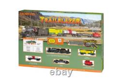 Bachmann Trains Trailblazer Ready To Run 60 Piece Electric Train Set N Scale