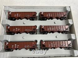 Beautiful Athearn Conrail RTR 40' Ribbed Side 6 Set Hopper Cars, HO