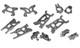 Billet Machined Alloy Suspension Set For Losi 1/10 Lasernut U4 4wd Brushless Rtr