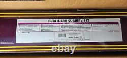 CKE MTH 20-2394-1 MTA R=34 Subway Set PS2 New Rare Find