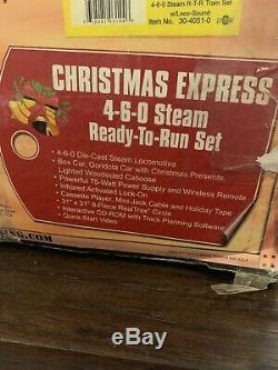 Christmas 4-6-0 Steam R-T-R Train Set withLoco Sound Ready To Run Set Rail King