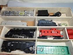 Clean Lionel 0/026 Gauge #19910 Steam Locomotive Freight Train Set Ready To Run