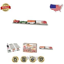 Complete Super Chief Ready-To-Run N Scale Train Set with Operating Headlight