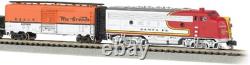 Complete Super Chief Ready-To-Run N Scale Train Set with Operating Headlight