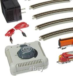 Complete Super Chief Ready-To-Run N Scale Train Set with Operating Headlight