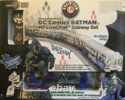 DC COMICS BATMAN LIONCHIEF READY-TO-RUN M7 SUBWAY SET Lionel 2a