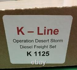 Desert Storm K-Line Set # K-1125 in Ready to Run Condition