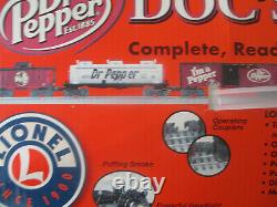 Dr Pepper Docs Express Lionel Train Set Ready to Run O Gauge NOS Shelf Wear