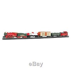 Electric Powered Model Train Set HO Scale Jingle Bell Express Ready To Run