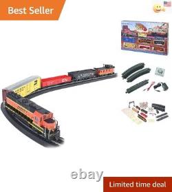 Electric Train Set Complete 130 Piece Ready-to-Run EMD GP40 Figures