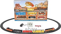 Electric Train Set Complete 130 Piece Ready-to-Run EMD GP40 Figures