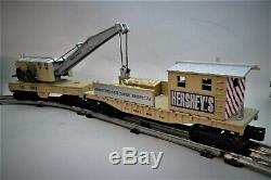 Electric Train Set / K-Line/O scale/ Hershey's /EXTRA TRACK. READY TO RUN