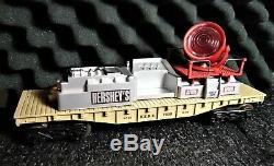 Electric Train Set / K-Line/O scale/ Hershey's /EXTRA TRACK. READY TO RUN