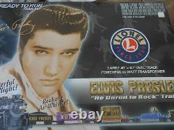 Elvis Presley Ready To Run Lionel Train Set 6-31728 New in opened Box