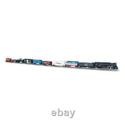 - Empire Builder Ready To Run 68 Piece Electric Train Set N Scale