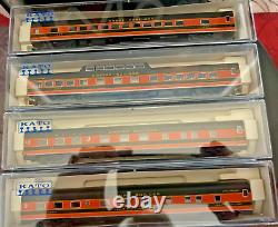 GREAT NORTHERN EMPIRE 4 car ADD-ON set C -N Scale -KATO NEW RTR OOP RARE