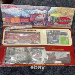 G Scale Bachmann Ready To Run Big Haulers Pioneer 4-6-0 Locomotive Train Set