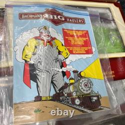 G Scale Bachmann Ready To Run Big Haulers Pioneer 4-6-0 Locomotive Train Set
