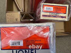 HARD TO FIND 2014 Lionel 6-30211 BNSF Diesel Maxi-Stack Freight Set FULL SET