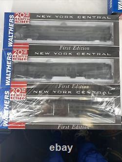 HO SCALE 187 WALTHERS 20th CENTURY LIMITED NYC 9-CAR PASSENGER SET RTR NEW