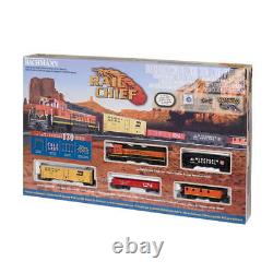 HO Scale Rail Chief BNSF Freight Ready To Run Electric Train Set