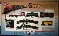 HO Train Set Ready To Run Canadian Classic Models Railroads CN Rail Home Lighted