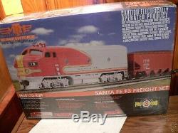 Ho- Mth 81-4001-1 Santa Fe F-3 Ready To Run Train Set- New Proto 3.0