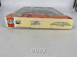 Ho Scale 187 Con-cor Bnsf 5-unit 48' Well Car Set Rtr #64087 New Old Stock