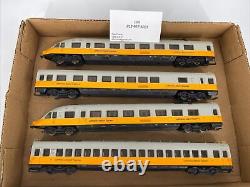 Ho Scale 187 Lima 4-unit High Speed Euro Passenger Car Set DC Operation Rtr