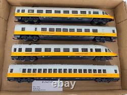 Ho Scale 187 Lima 4-unit High Speed Euro Passenger Car Set DC Operation Rtr