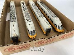 Ho Scale 187 Lima 4-unit High Speed Euro Passenger Car Set DC Operation Rtr