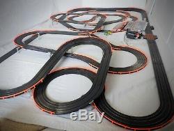 Huge 66' AFX Tomy Super G-Plus Giant Raceway Track Slot Car Set, Ready To Run