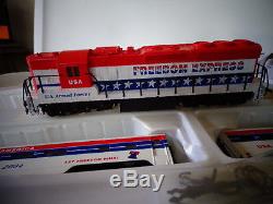Ihc Ho Scale Freedom Express Passenger Car Train Set 1776-1976 Ready-to-run Set