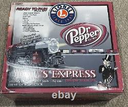 In Box Lionel Dr. Pepper Doc's Express Ready To Run Custom Train Set O Gauge LE