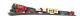 - Jingle Bell Express Ready To Run Electric Train Set Ho Scale