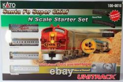 KATO 1060018 N Santa Fe Super Chief PASSENGER TRAIN SET READY TO RUN 106-0018