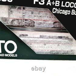 KATO 106-0306 F3 Locomotive Set Chicago Burlington Quincy 9960A 9960B N Scale