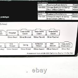KATO 106-0306 F3 Locomotive Set Chicago Burlington Quincy 9960A 9960B N Scale