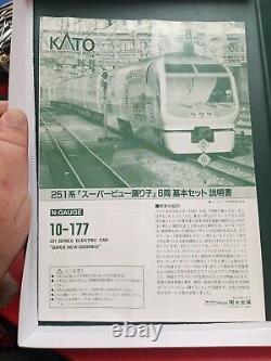 KATO 10-177 BR 251 Series'Super View Odoriko' Basic 6-Car Set