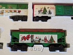 K LINE O-27 SANTA'S YULETIDE SPECIAL READY TO RUN TRAIN SET EXCELLENT WithBOX