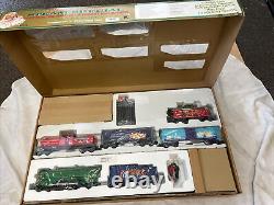 K-LINE SANTA'S WORKSHOP K-1114 MUSICAL READY TO RUN STEAMFREIGHT SET NOS see ad