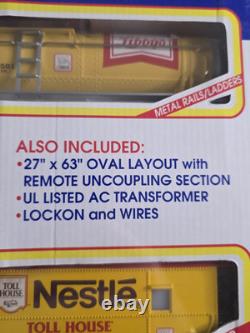 K-Line K1528IC Nestle 6 Unit 0-27 Gauge Electric Train Set NEW! SEALED! RTR